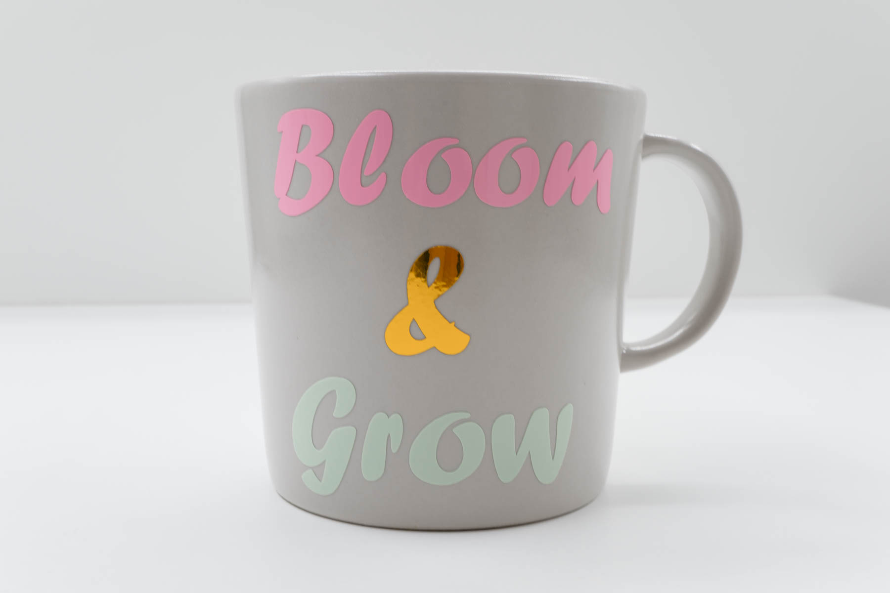 How to Add Multiple Colors of Adhesive Vinyl to a Mug