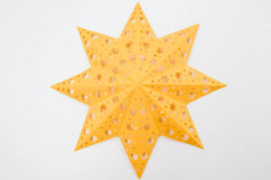 How to Create a Cardboard Christmas Star